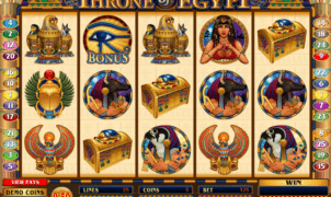 Joaca gratis pacanele Throne Of Egypt online