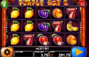 Jocul de cazino online Purple Hot 2 gratuit
