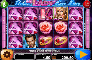 Jocul de cazino online Urban Lady Love Story gratuit