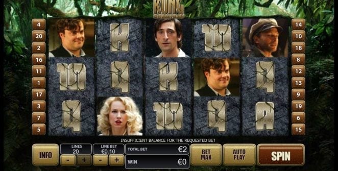 Jocul de cazino online Kong gratuit