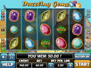 Jocul de cazino online Dazzling Gems gratuit