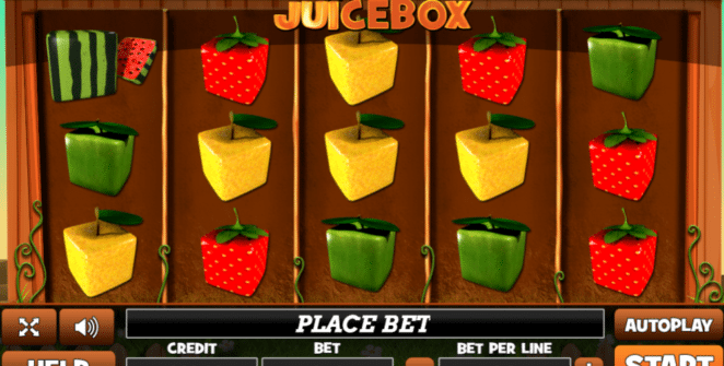 Joaca gratis pacanele Juice Box online