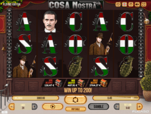 Joaca gratis pacanele Cosa Nostra online