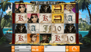 Joaca gratis pacanele Treasure Island QuickSpin online