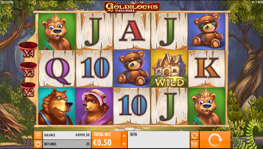 Goldilocks and the Wild Bears QuickSpin