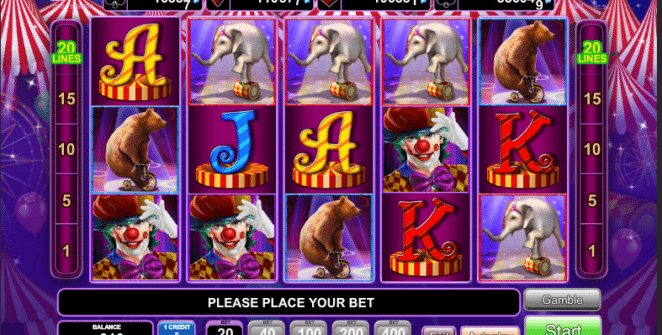 Jocul de cazino online Circus Briliant gratuit