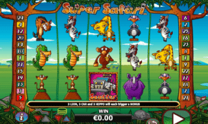 Joaca gratis pacanele Super Safari online
