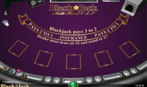 Black Jack Multihand VIP gratis joc ca la aparate online