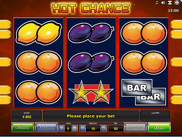 Jocul de cazino online Hot Chance gratuit
