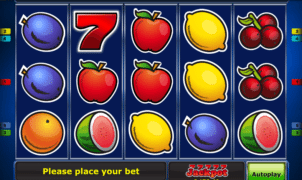 Jocul de cazino online Fruits and Sevens gratuit