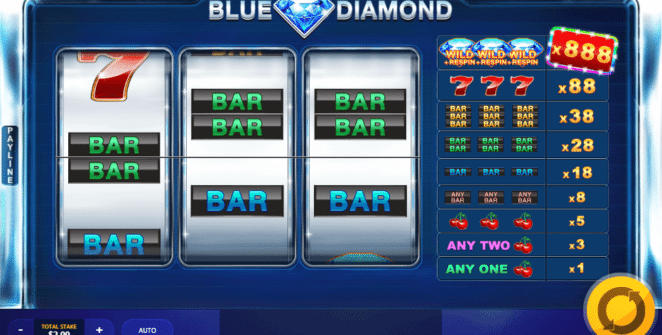 Blue Diamond gratis joc ca la aparate online