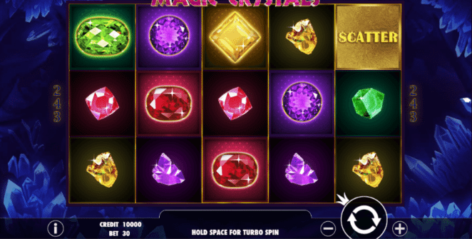 Jocul de cazino online Magic Crystals gratuit