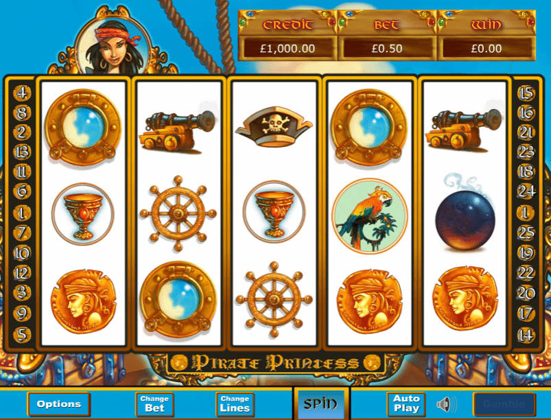 Jocul de cazino online Pirate Princess gratuit