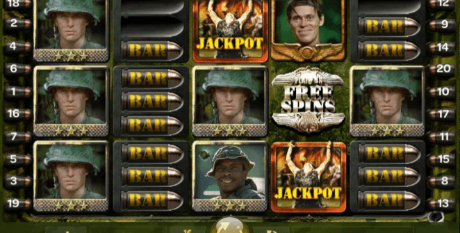 Jocul de cazino online Platoon Wild Progressive gratuit