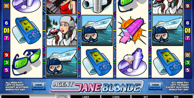 Jocul de cazino online Agent Jane Blonde gratuit