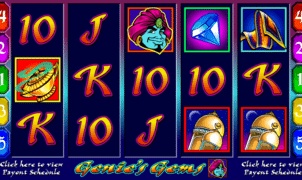 Joaca gratis pacanele Genies Gems online