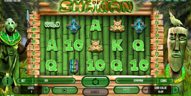 Joaca gratis pacanele Treasure of Shaman online