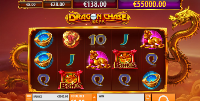 Joaca gratis pacanele Dragon Chase online